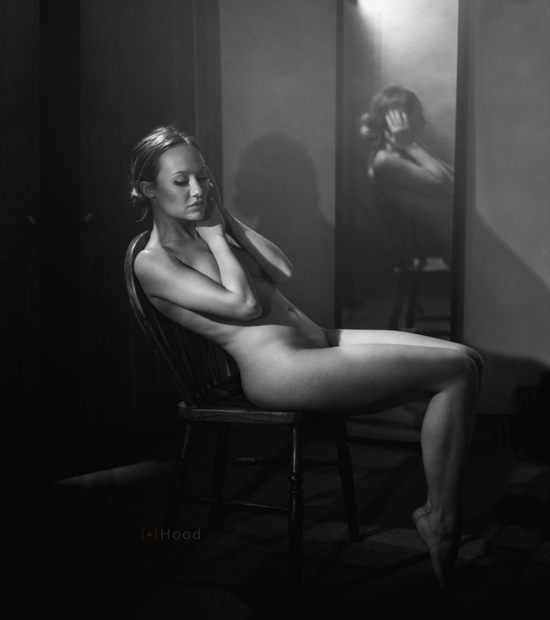 The Art of Black and White Nude Photography  - Fine art portrait